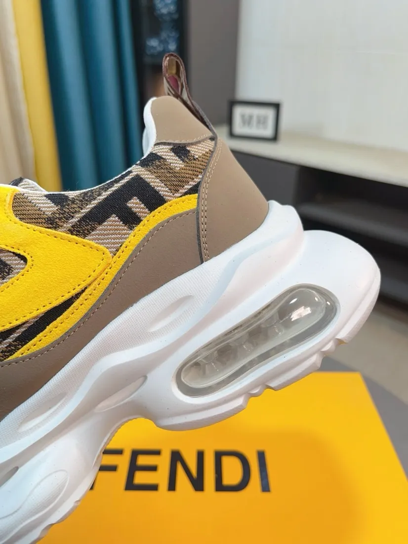 Men's shoes 💰438🌹🌹【fendi Fendi】: 🔝High-end brand of men's shoes: high-top series: official website 1:1 latest masterpiece: the upper is made of brand fabric with imported cowhide technology, ➕🐑made in sheepskin👍, making walking more convenient and comfortable, a stunning work, compared with the official quality, the beautiful 1:1 replica [color]! Create a fashionable personality to set off your uniqueness! A must-have for trendy men! 🔥Size: 38-44.